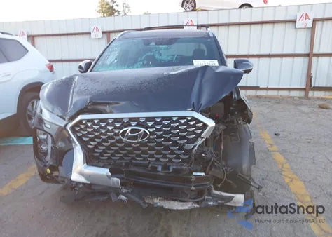 2021 Hyundai Palisade Calligraphy from USA, damaged, VIN KM8R74HE2MU313409